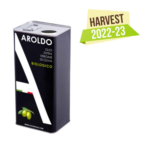 Olive Oil Aroldo Bio EVO Tin 2