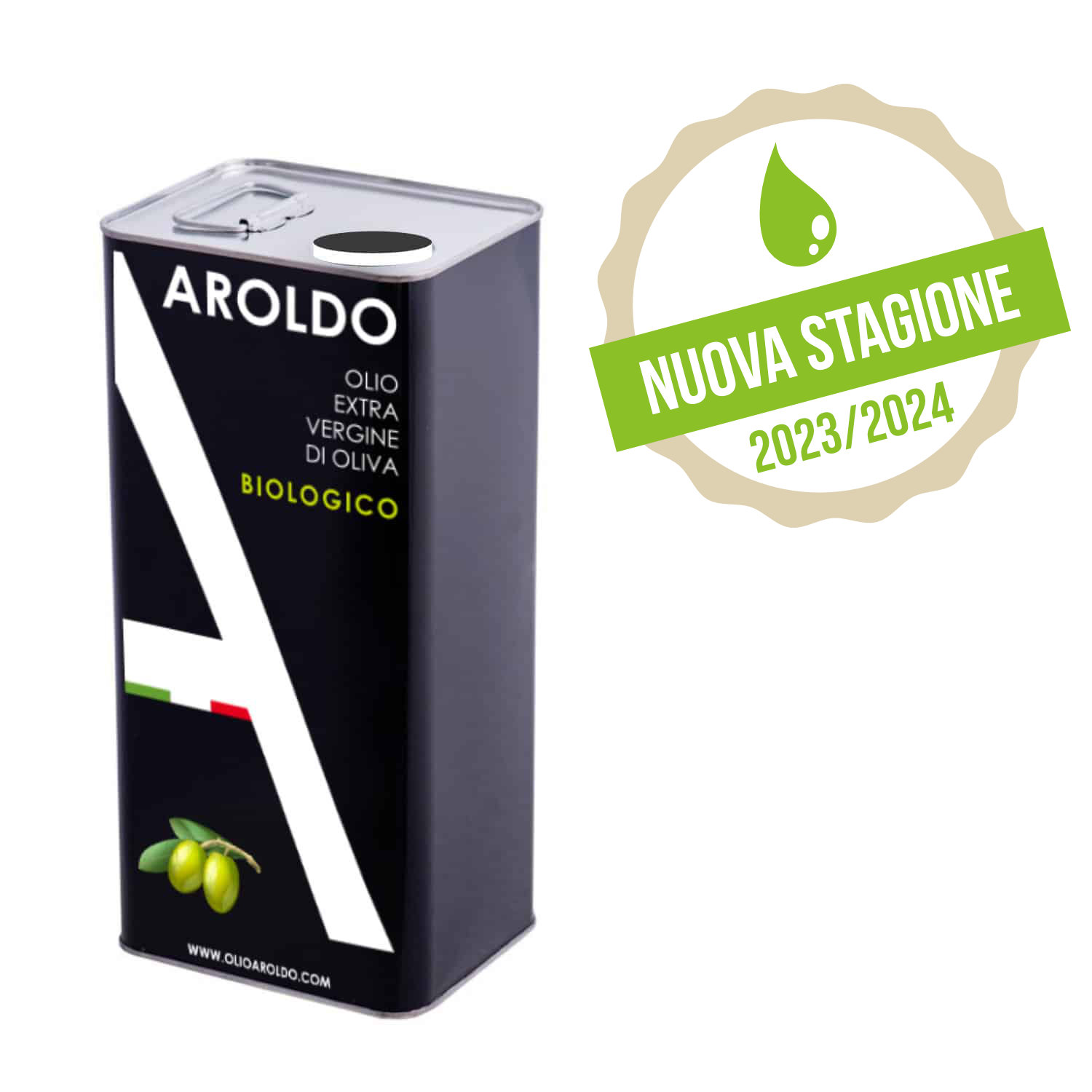 Olio Aroldo Bio EVO Lattina 1